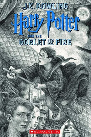 Harry Potter ve Ateş Kadehi kitap kapağı
