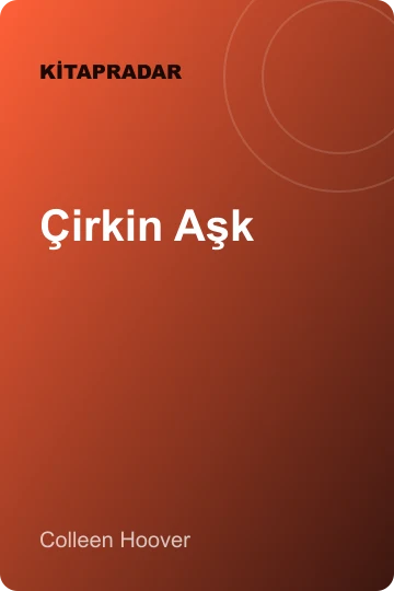 Çirkin Aşk kitap kapağı