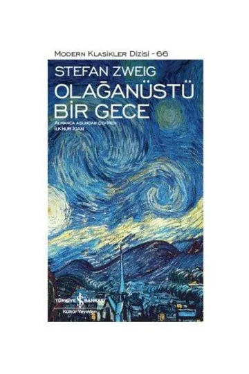 Olağanüstü Bir Gece kitap kapağı