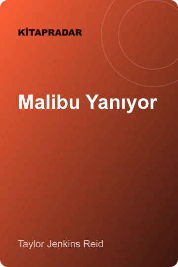 Malibu Yanıyor kitap kapağı