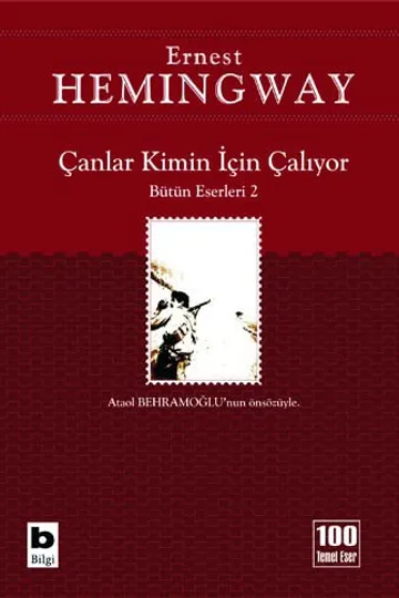 Çanlar Kimin İçin Çalıyor kitap kapağı